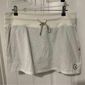 Women's White Vuori Seabreeze Skirt